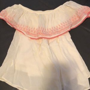 Off the shoulder top